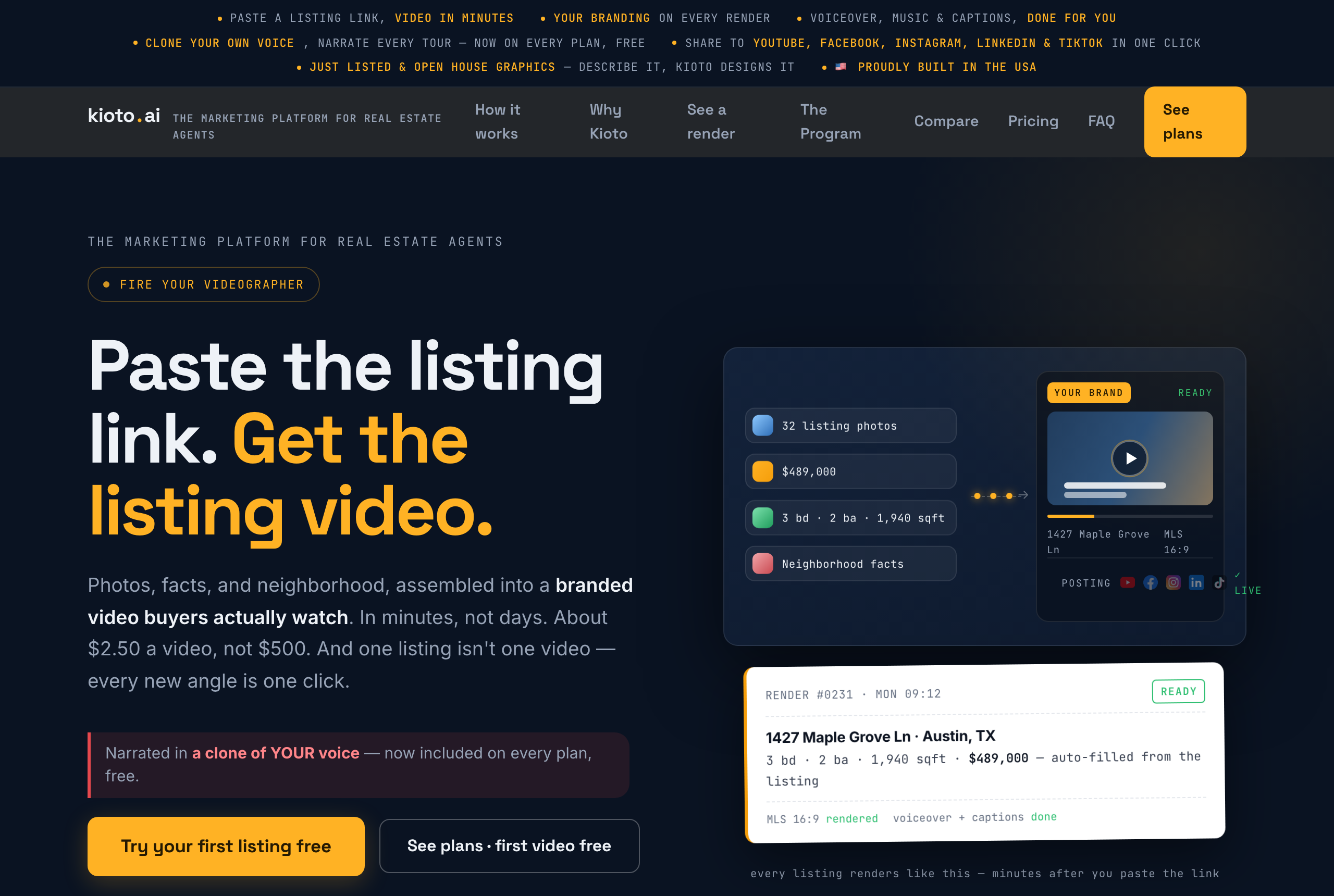 kioto.ai/pricing — current offers are always shown here.